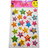 Modellino Kabartma Sticker Etiketler 30X17CM Emoji Kalp Hayvanlar Bayrak Meyveler Smiley Kuşlar Kelebekler - ALP-233