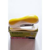 Modellino Mini Zımba Makinesi Starler - Renk Seçenekli - Sarı - Beyaz