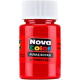 Modellino Nova Color Kırmızı Kumaş Boyası 30ML Renk Seçenekli Tek Şişe Özellikli