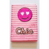 Modellino Peluş Anı Günlük Hatıra Defteri Notebook Mikro Chic A5 Çizgili 72Y - Renk Seçenekli - Açık Pembe