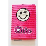 Modellino Peluş Anı Günlük Hatıra Defteri Notebook Mikro Chic A5 Çizgili 72Y - Renk Seçenekli - Koyu Pembe