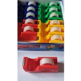 Modellino Penguin Bantlı Bant Makinesi 15mmx10m - Kırmızı 1 Adet