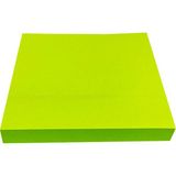 Modellino Yapışkanlı Kare Not Kağıdı Ufen Postit 75X75CM 100 Yaprak - Tek Renk Yeşil 1 Paket