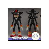 Modellio3D Sonic Shadow Hareketli Figür (10-15cm)