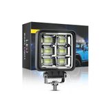 MODELPAZAR Off Road Geniş Açı 4 inç 48 Led 144 WATT İş Makinesi Kamyon Traktör Projektör Çalışma Sis Lambası