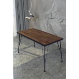 Modelvizyon Delta 60X120 Dekoratif Ceviz Mutfak Masası