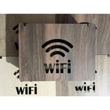 Modem Saklama Kutusu - 25X18X9 cm Dekoratif Ahşap Modem Saklama Kutusu Modem Rafı Kahverengi