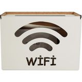 Modem Saklama Kutusu Beyaz Wifi İçin Dayanıklı ve Uzun Ömürlü Saklama Çözümü