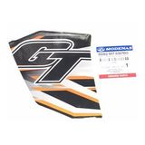 Modenas Gt135 Dış Dizlik Gt Etiketi Turuncu Sol Orjinal