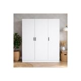 MODENZA %100 MDF 3 Kapaklı Yüklük- Çok Amaçlı Gardırop-Yatak Dolabı