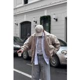 Moderk Oversize Vintage Erkek Bol Deri Ceket