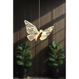 Modern 3 Renk Metal Sarkıt Avize, Salon, Mutfak, Oturma ve Yatak Odası Için - Seçenek 1 - Altın
