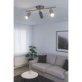 Modern 3'lü Gri Spot Avize, Salon, Mutfak ve Banyo Için Şık Aydınlatma - Seçenek 1 - Antrasit