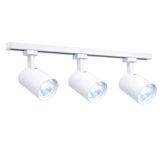 Modern 3’Lü Led Ray Spot Aydınlatma Seti 30W Beyaz Monofaze Ray Sistem Ayarlanabilir Tavan Spotu 6400K Beyaz
