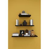 Modern 3'Lü Uçan Raf Çok Amaçlı Duvar Rafı Organizer %100 Mdf Kitaplık Mutfak Banyo Rafı Drf05 Royal Mermer