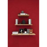 Modern 3'lü Uçan Raf Çok Amaçlı Duvar Rafı Organizer%100 MDF Kitaplık Mutfak Banyo Rafı DRF05 SAFİR MEŞE