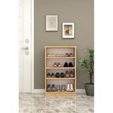 Modern 4 Katlı Raflı Ayakkabılık %100 Mdf Çok Amaçlı Düzenleyici A31 Safir Meşe