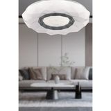 Modern 61W Ledli Tekli Beyaz Avize, Oturma Odası ve Koridor Için Şık Tasarım - Ahşap - Bej - Siyah - Seçenek 1