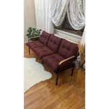 Modern Avcilar Balkon, Bahce, Cafe - Metal Kanepe Koltuk Takimi – 3’ Lu