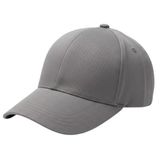 Modern Ayarlanabilir Cırt Cırtlı Logosuz Gabardin Spor Gri Şapka Unisex Erkek/Kadın