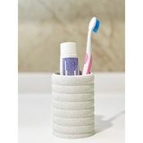 Modern Banyo Düzenleyici - Diş Fırçalık - 10CM - Beyaz Mermer