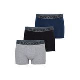Modern Basics Shorty 3'lü Boxer Siyah-Gri-Lacivert -127 Boxer 9472 RENKLİ-127 S