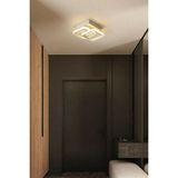 Modern Beyaz LED Avize, Salon, Mutfak ve Hol Için Şık Aydınlatma - Seçenek 1 - Ahşap - Bej - Siyah