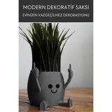 Modern Dekoratif Saksı | Minyatür Çiçek ve Bitki İçin Saksı | Kaktüs ve Bitkiler İçin Saksı Modern nsmsaksı