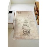 Modern Desenli Dijital Baskı Kaymaz Taban Çocuk Ve Genç Odası Halısı H0748 Renkli 80 X 150
