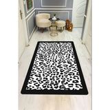 Modern Desenli Dijital Baskı Kaymaz Taban Halı H0136 Renkli 140 X 200