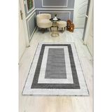 Modern Desenli Dijital Baskı Kaymaz Taban Halı H0248 Renkli 140 X 200