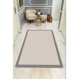 Modern Desenli Dijital Baskı Kaymaz Taban Halı H0268 Renkli 140 X 200