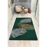 Modern Desenli Dijital Baskı Kaymaz Taban Halı H0898 Renkli 140 X 200
