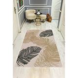 Modern Desenli Dijital Baskı Kaymaz Taban Halı H0899 Renkli 140 X 200