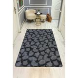 Modern Desenli Dijital Baskı Kaymaz Taban Halı H0943 Renkli 140 X 200