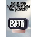 Modern Dijital Alarmlı Çalar Saat 4,3X15,1 Cm