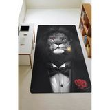 Modern Dijital Baskı Kaymaz Taban Çocuk Ve Genç Odası Halısı H0130 Renkli 100 X 300