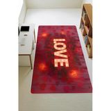 Modern Dijital Baskı Kaymaz Taban Çocuk Ve Genç Odası Halısı H0244 Renkli 80 X 150
