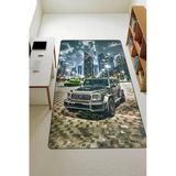 Modern Dijital Baskı Kaymaz Taban Çocuk Ve Genç Odası Halısı H0302 Renkli 80 X 300