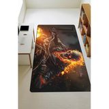 Modern Dijital Baskı Kaymaz Taban Çocuk Ve Genç Odası Halısı H0303 Renkli 100 X 300