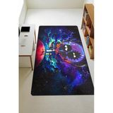 Modern Dijital Baskı Kaymaz Taban Çocuk Ve Genç Odası Halısı H0463 Renkli 80 X 150