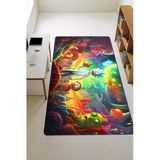 Modern Dijital Baskı Kaymaz Taban Çocuk Ve Genç Odası Halısı H0464 Renkli 160 X 230