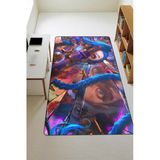 Modern Dijital Baskı Kaymaz Taban Çocuk Ve Genç Odası Halısı H0474 Renkli 80 X 300