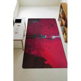 Modern Dijital Baskı Kaymaz Taban Çocuk Ve Genç Odası Halısı H0484 Renkli 80 X 200