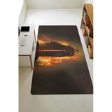 Modern Dijital Baskı Kaymaz Taban Çocuk Ve Genç Odası Halısı H0489 Renkli 100 X 300