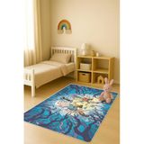 Modern Dijital Baskı Kaymaz Taban Çocuk Ve Genç Odası Halısı H0546 Renkli 120 X 180