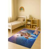 Modern Dijital Baskı Kaymaz Taban Çocuk Ve Genç Odası Halısı H0547 Renkli 160 X 230