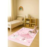 Modern Dijital Baskı Kaymaz Taban Çocuk Ve Genç Odası Halısı H0607 Renkli 100 X 200