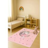 Modern Dijital Baskı Kaymaz Taban Çocuk Ve Genç Odası Halısı H0617 Renkli 180 X 280