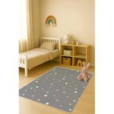 Modern Dijital Baskı Kaymaz Taban Çocuk Ve Genç Odası Halısı H0628 Renkli 80 X 150
